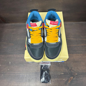 Jordan 4 Retro Union Off Noir Size 8 (Pre-Owned) - back