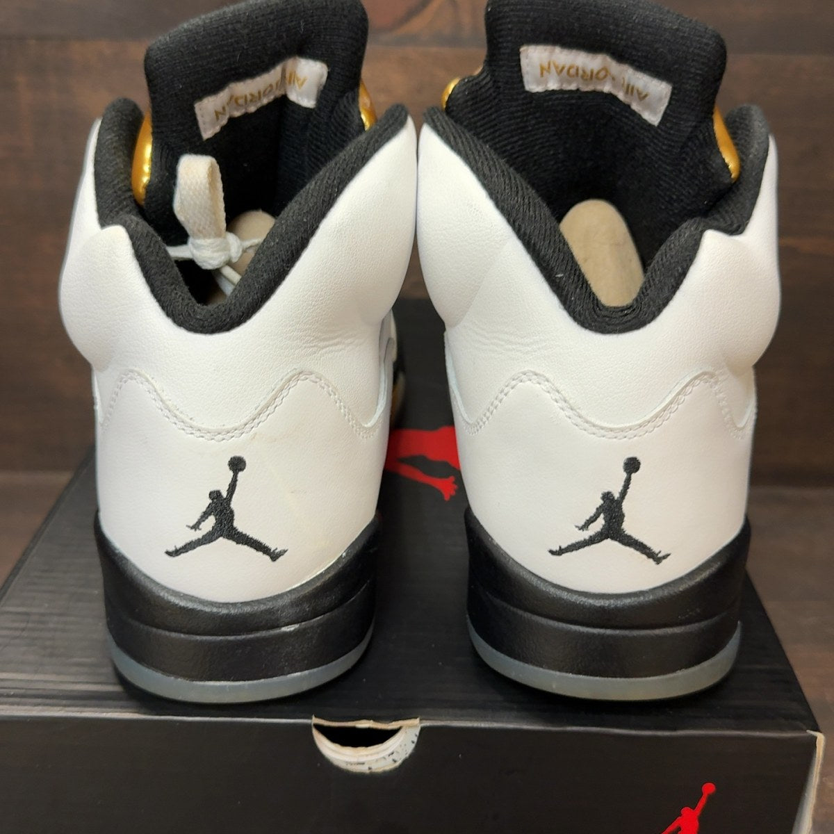 Jordan 5 Retro Olympic (2016) Size 9.5 (Pre-Owned) - Image 5