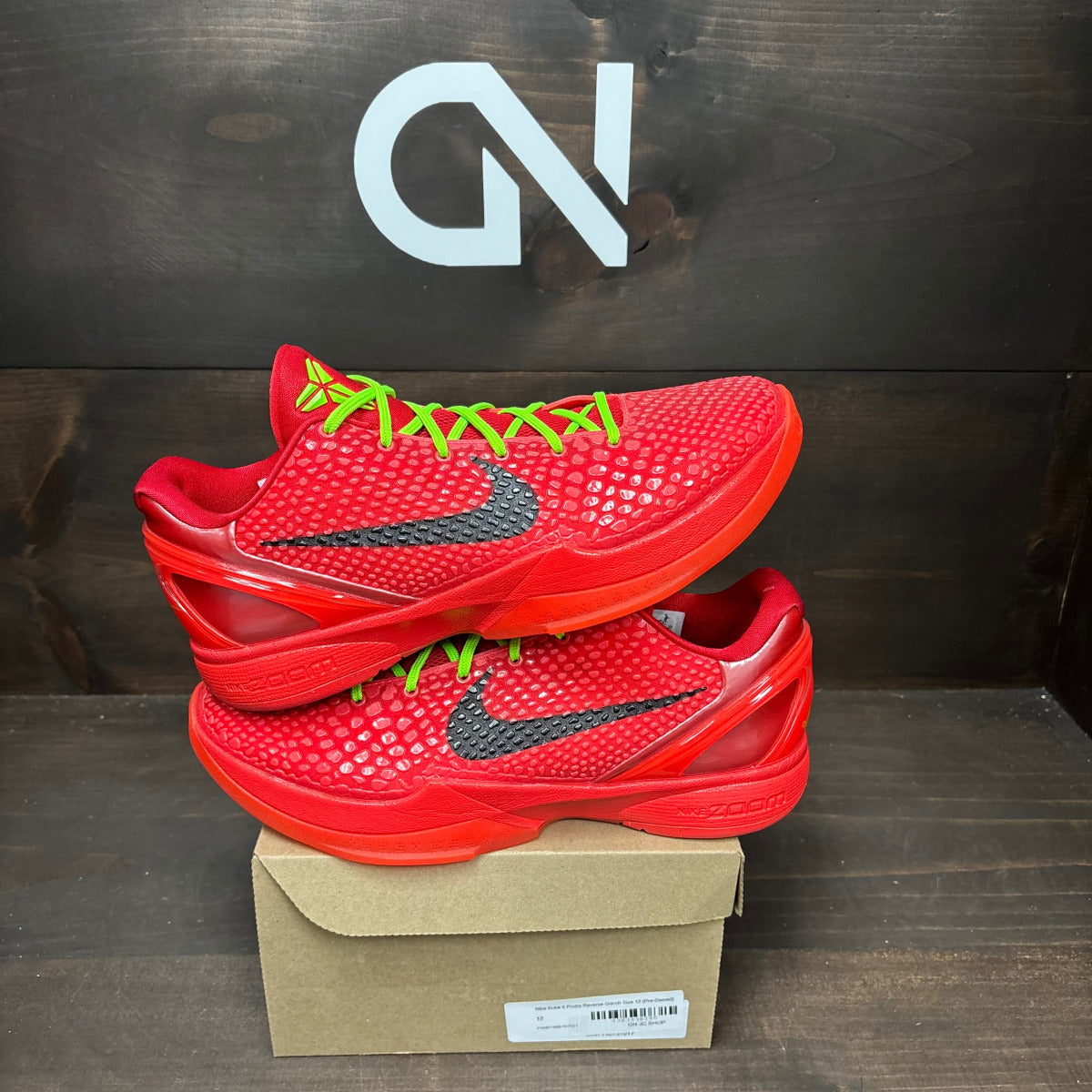 Nike Kobe 6 Protro Reverse Grinch Size 11 (Pre-Owned) - Image 1