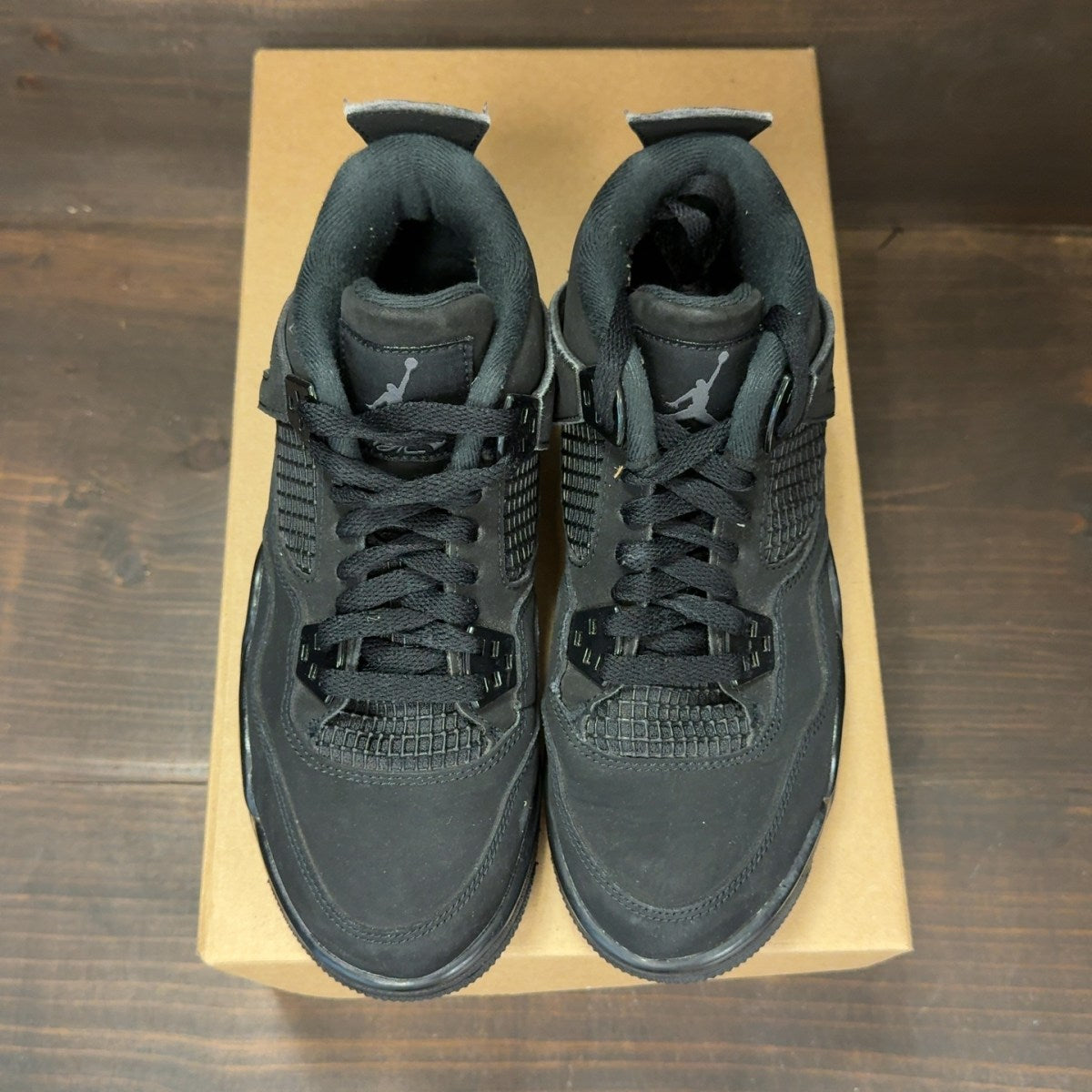 Jordan 4 Retro Black Cat (2020) (GS) Size 5.5Y (Pre-Owned) - Image 3