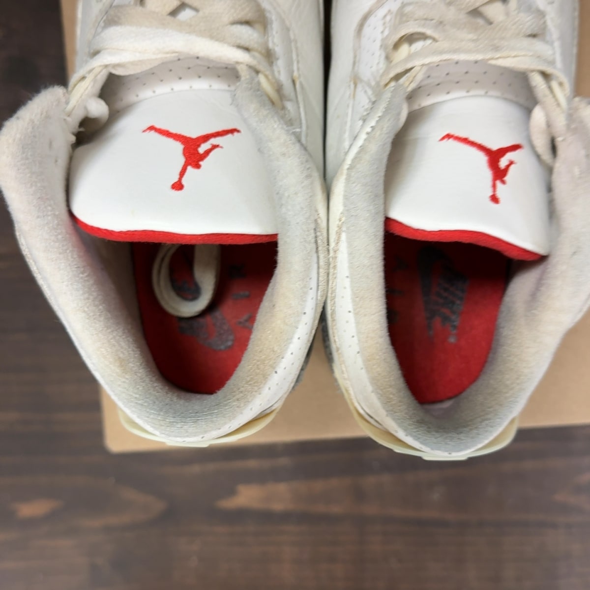 Jordan 3 Retro White Cement Reimagined (GS) Size 5.5Y (Pre-Owned) - Image 6