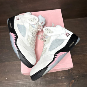 Jordan 5 Retro Medium Soft Pink Size 11 (Pre-Owned) - tag