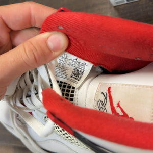 Jordan 4 Retro Fire Red (2020) Size 11.5 (Pre-Owned) - Image 7