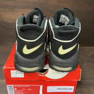 Nike Air More Uptempo Black White Size 9 (Pre-Owned) - aux