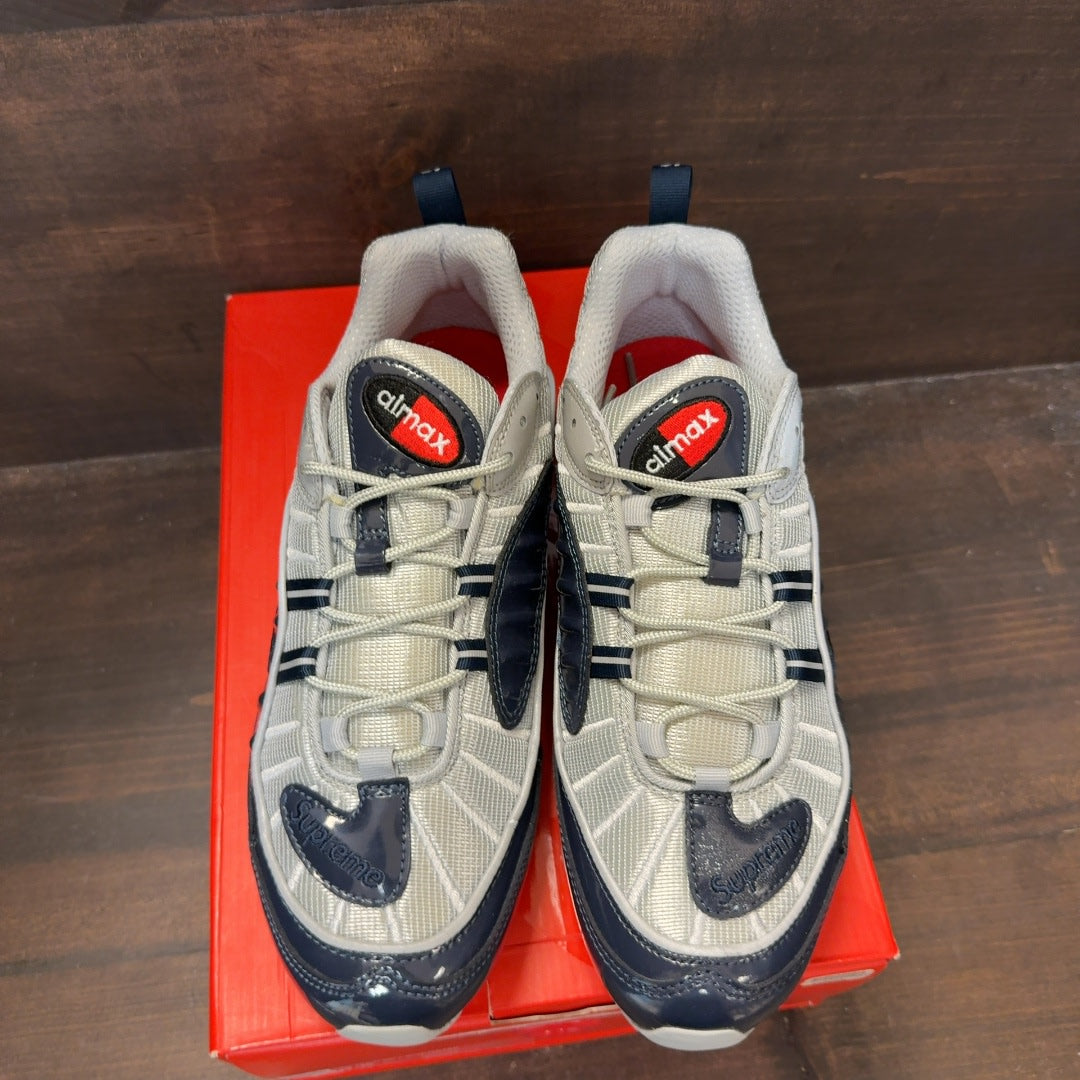 Nike Air Max 98 Supreme Obsidian Size 9.5 (Pre-Owned) - Image 3