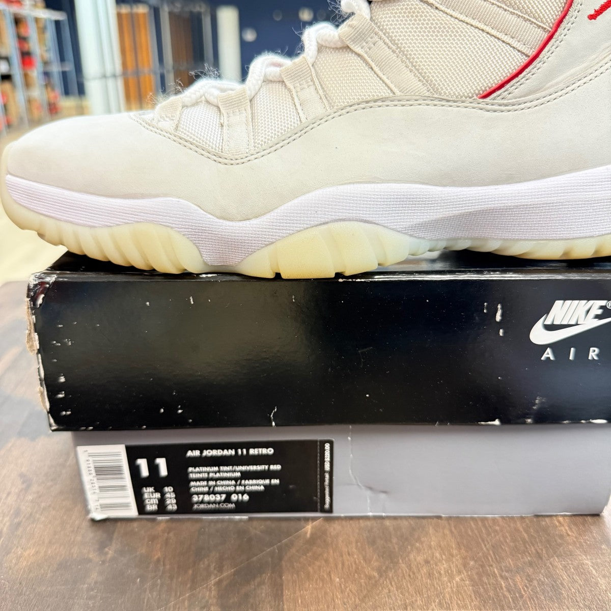 Jordan 11 Retro Platinum Tint - Image 6