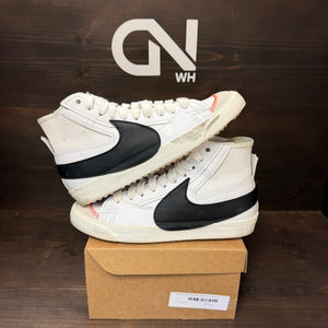 Nike Blazer Mid 77 Jumbo White Black Size 8.5 (Pre-Owned) - Image 1