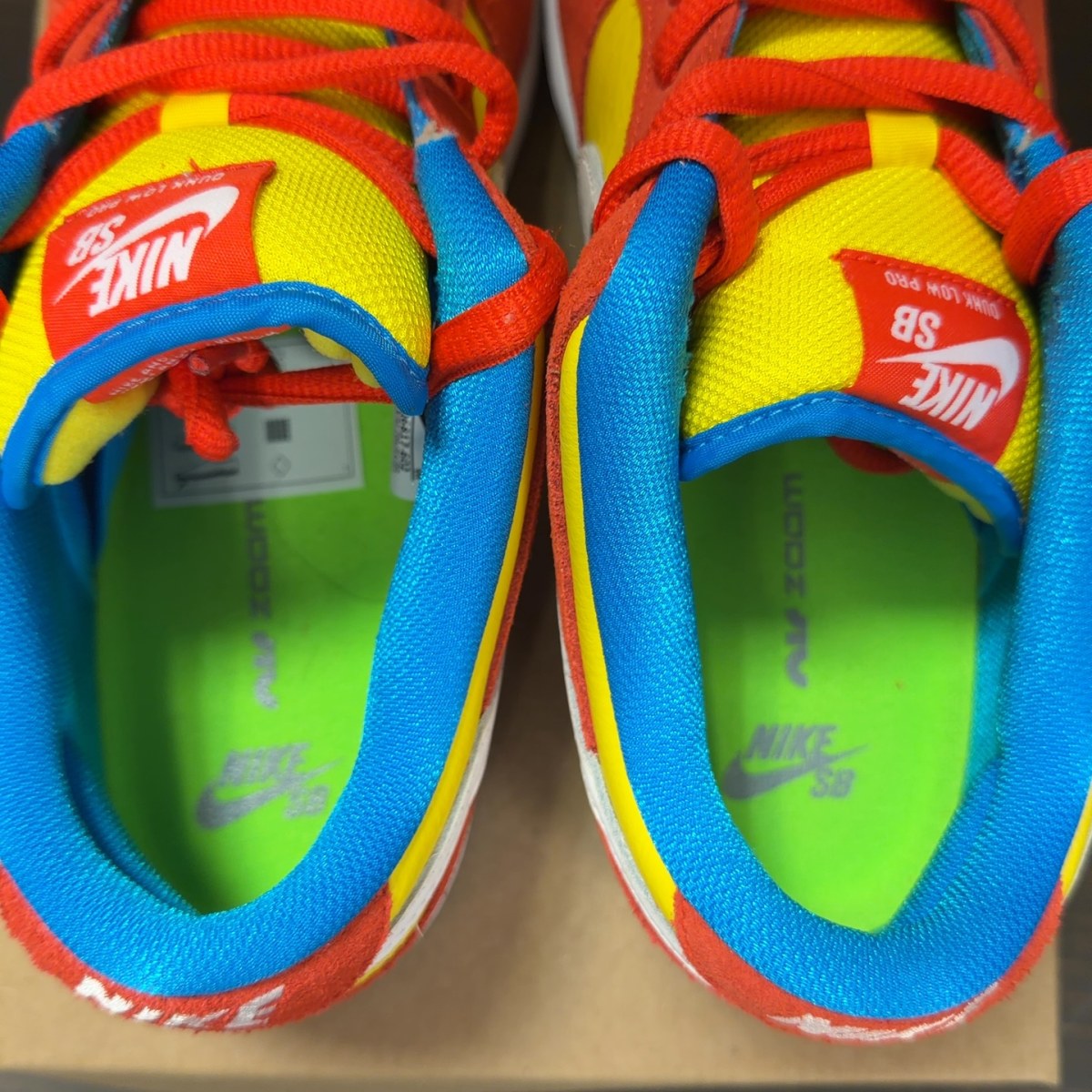 Nike SB Dunk Low Pro Bart Simpson Size 9.5 - Image 5