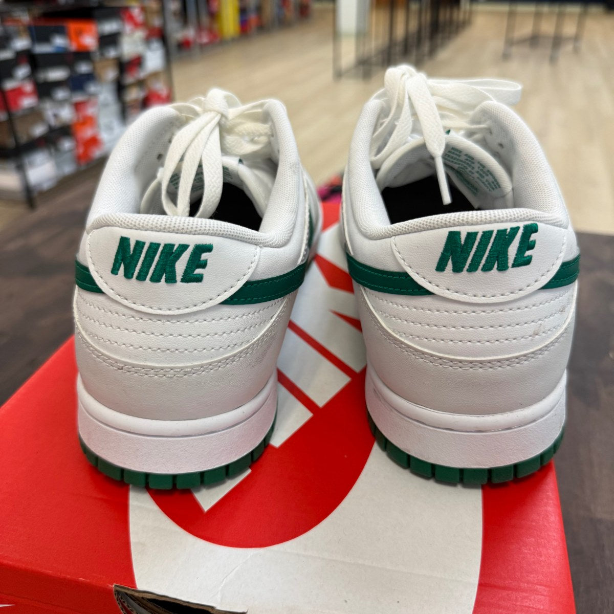 Nike Dunk Low Retro Summit White Malachite - Image 3