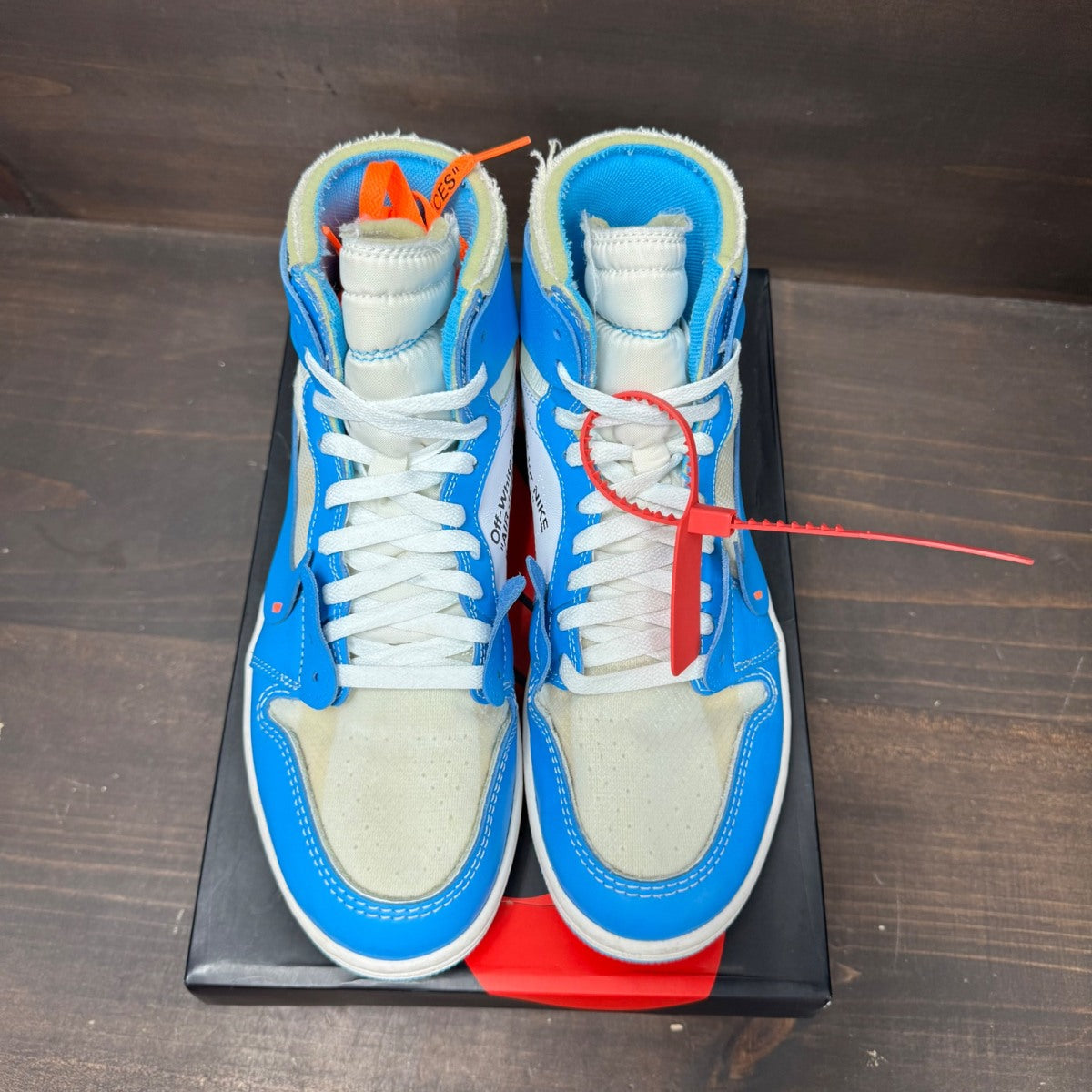 Jordan 1 Retro High Off-White University Blue - Image 3