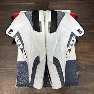 Jordan 3 Retro SE Fire Red Denim (2020) - Image 4