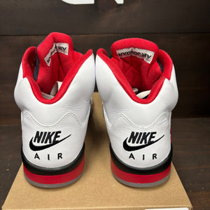 Jordan 5 Retro Fire Red Black Tongue (2025) Size 11 (Pre-Owned) - sole