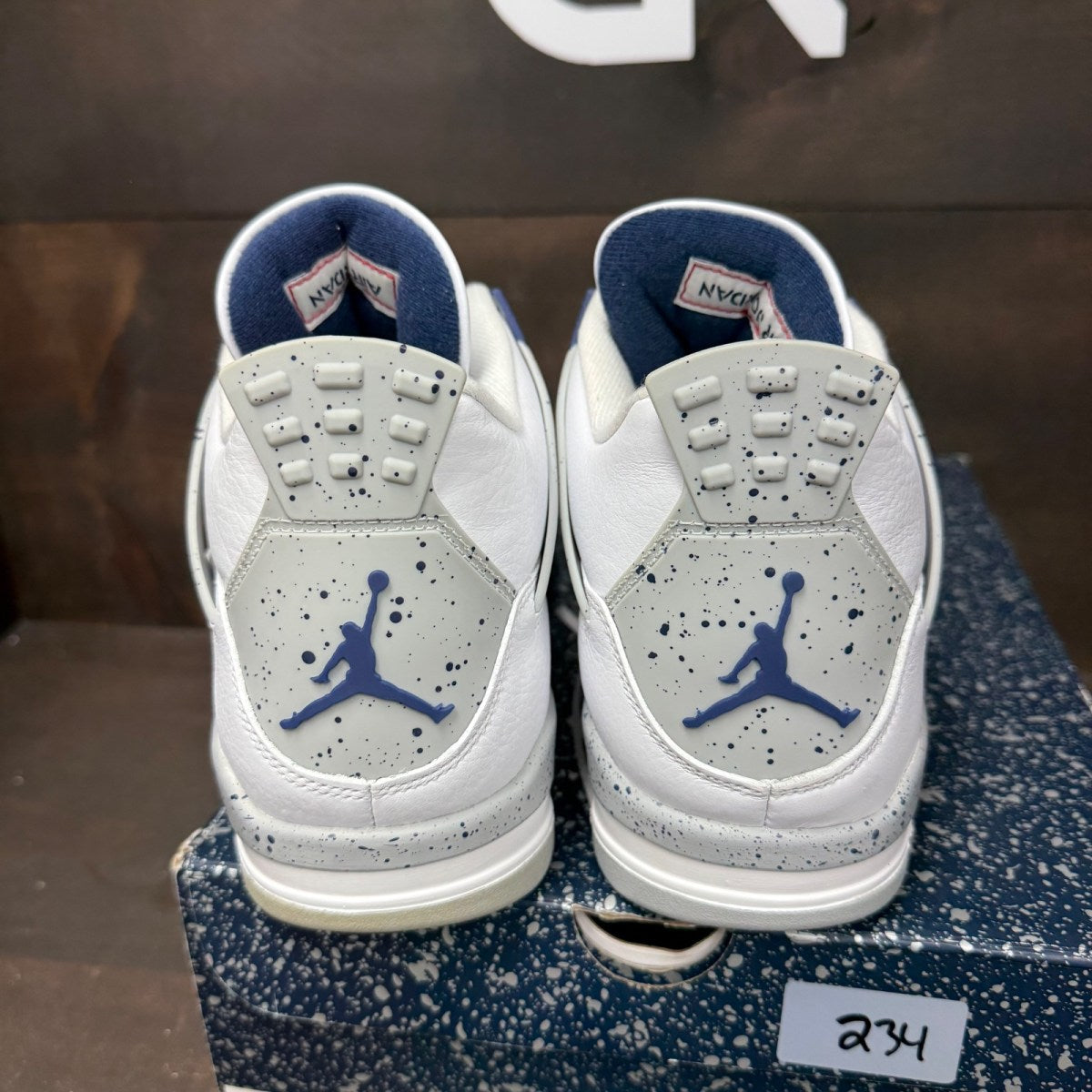 Jordan 4 Retro Midnight Navy - Image 5