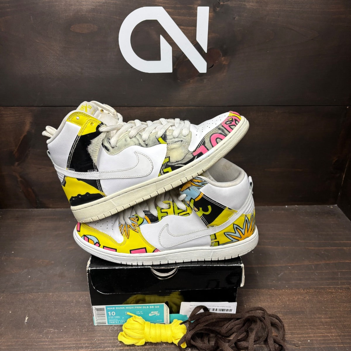 Nike SB Dunk High De La Soul (2015) Size 10 (Pre-Owned) - Image 1