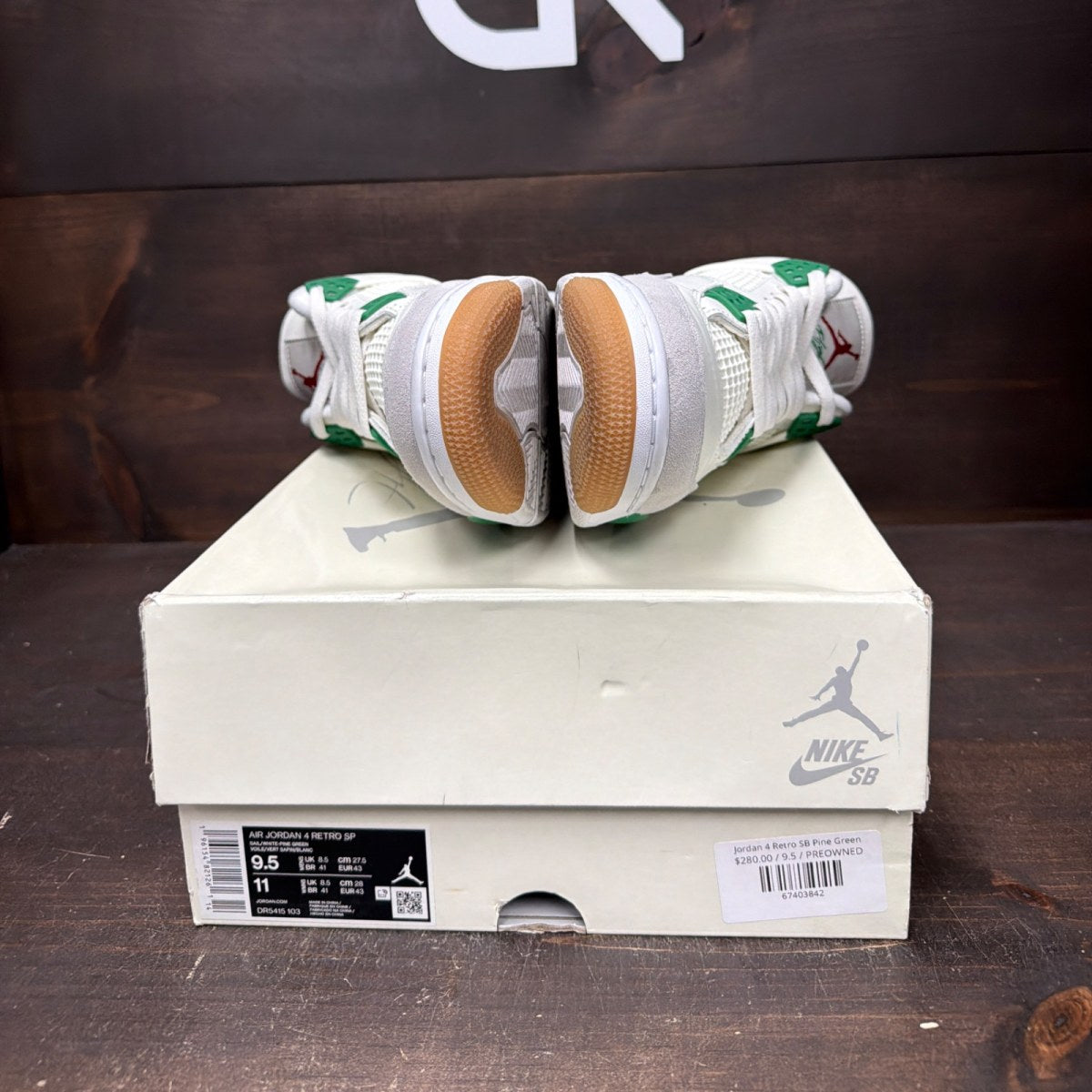 Jordan 4 Retro SB Pine Green - Image 7