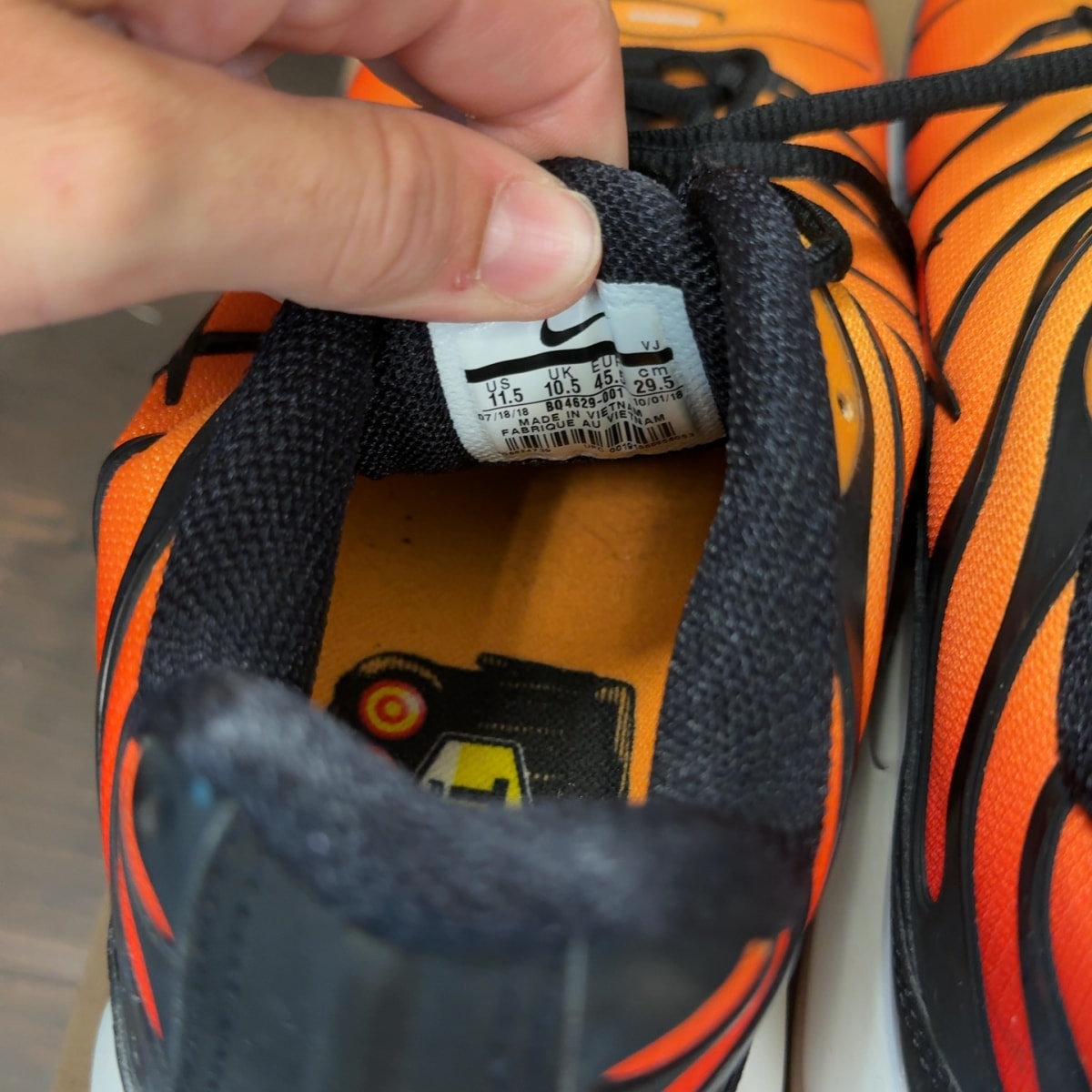 Nike Air Max Plus OG Pimento (2018) Size 11.5 (Pre-Owned) - Image 7