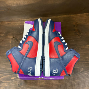 Nike SB Dunk High Supreme By Any Means Navy - Image 5
