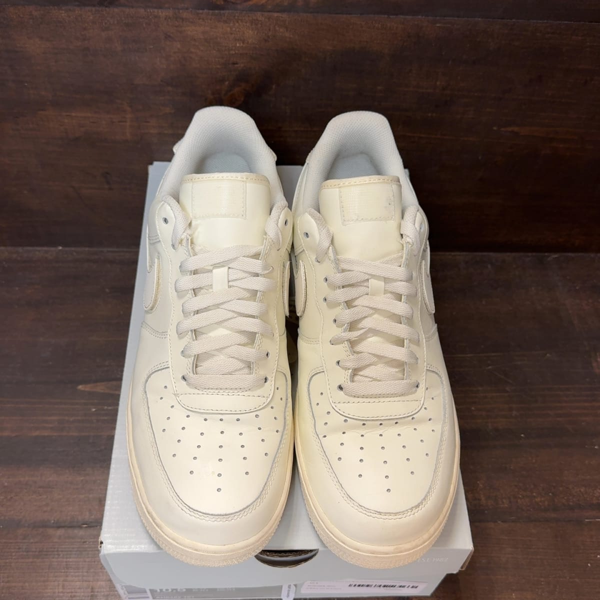 Nike Air Force 1 Low Swoosh Pack All-Star (2018) (Sail) Size 10.5 (Pre-Owned) - tag