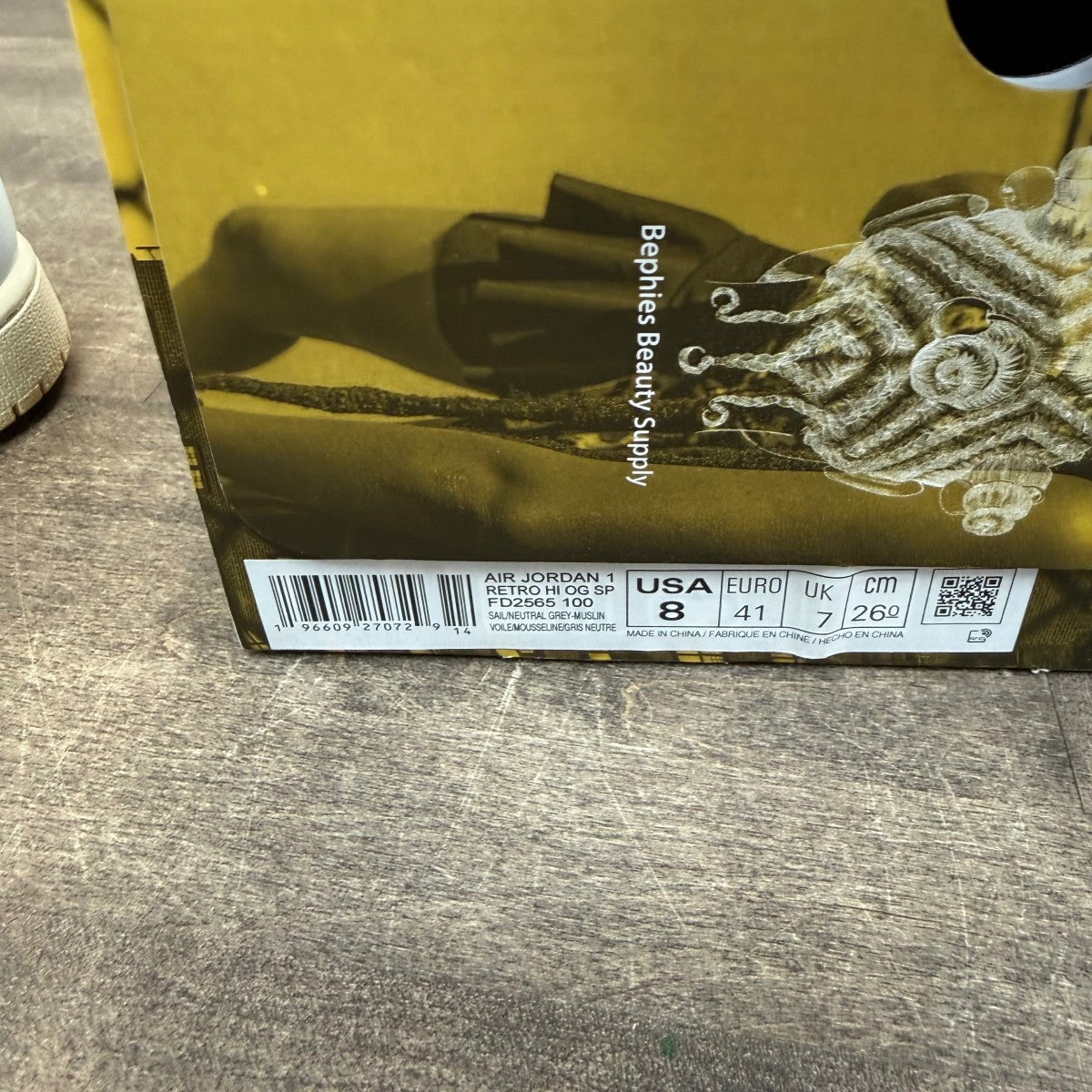 Jordan 1 Retro High OG SP Union LA Bephies Beauty Supply Summer of ‘96 - Image 6
