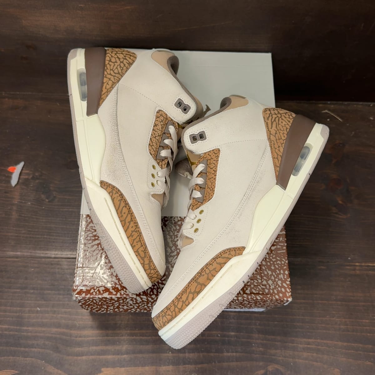 Jordan 3 Retro Palomino Size 12 (Pre-Owned) - back