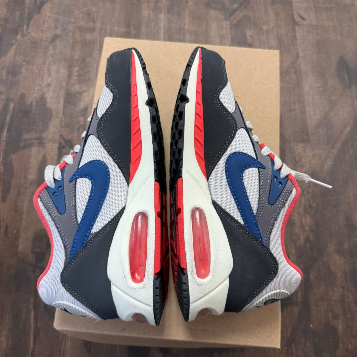 Nike Air Max Correlate Grey Royal Red (Women's) Size 8W (Pre-Owned) - Image 4