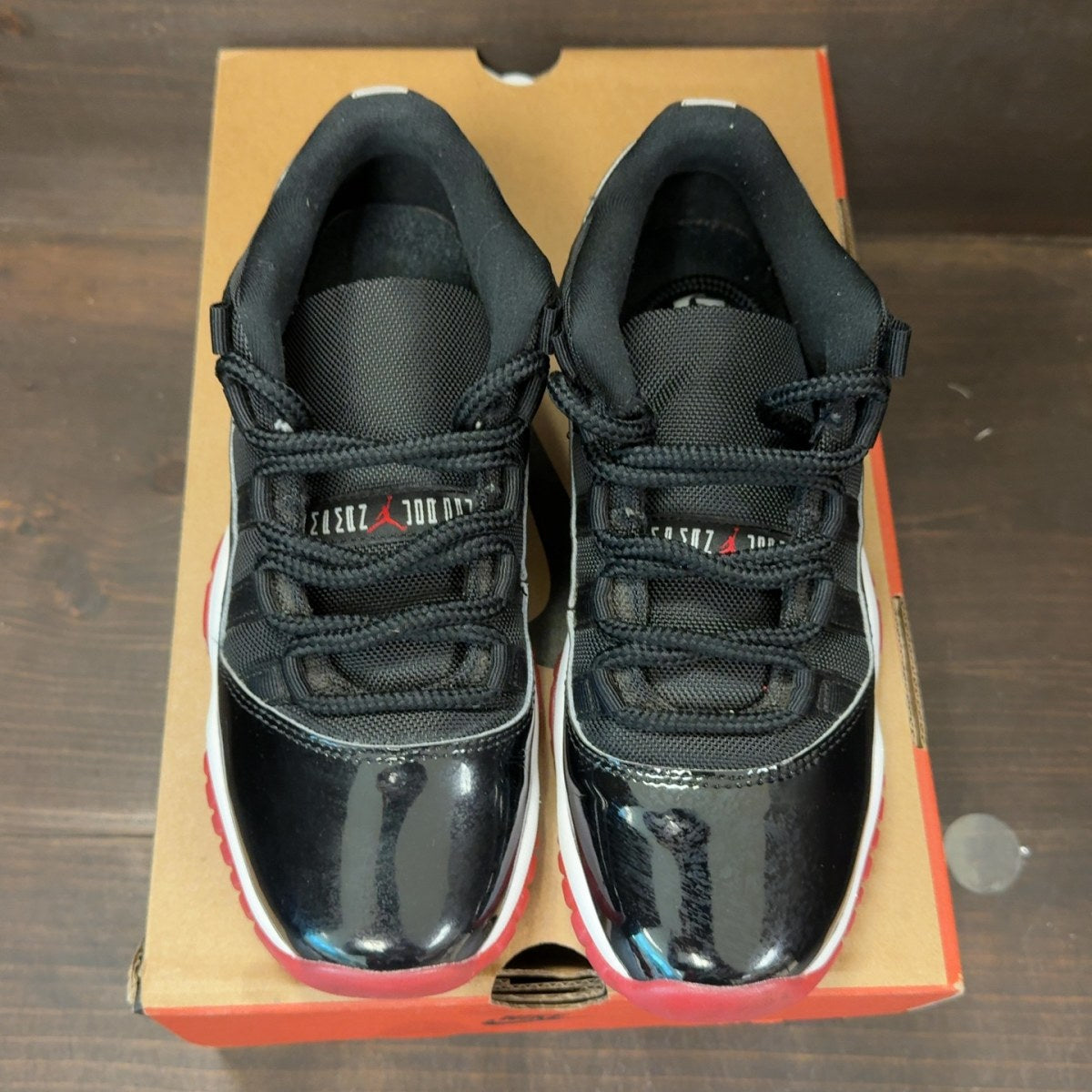 Jordan 11 Retro Low Bred (GS) (2025) - Image 3