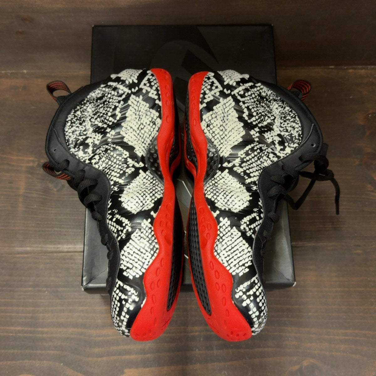 Nike Air Foamposite One Albino Snakeskin - Image 4
