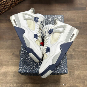 Jordan 4 Retro Midnight Navy - Image 1