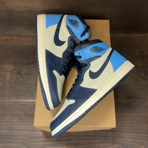 Jordan 1 Retro High Obsidian Size 9.5 (Pre-Owned) - Image 2
