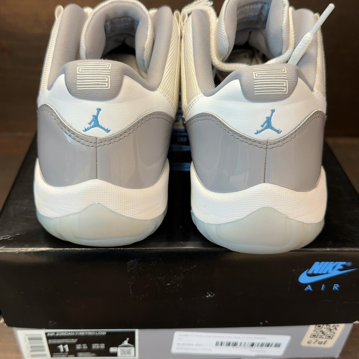 Jordan 11 Retro Low Cement Grey Size 11 (Pre-Owned) - aux