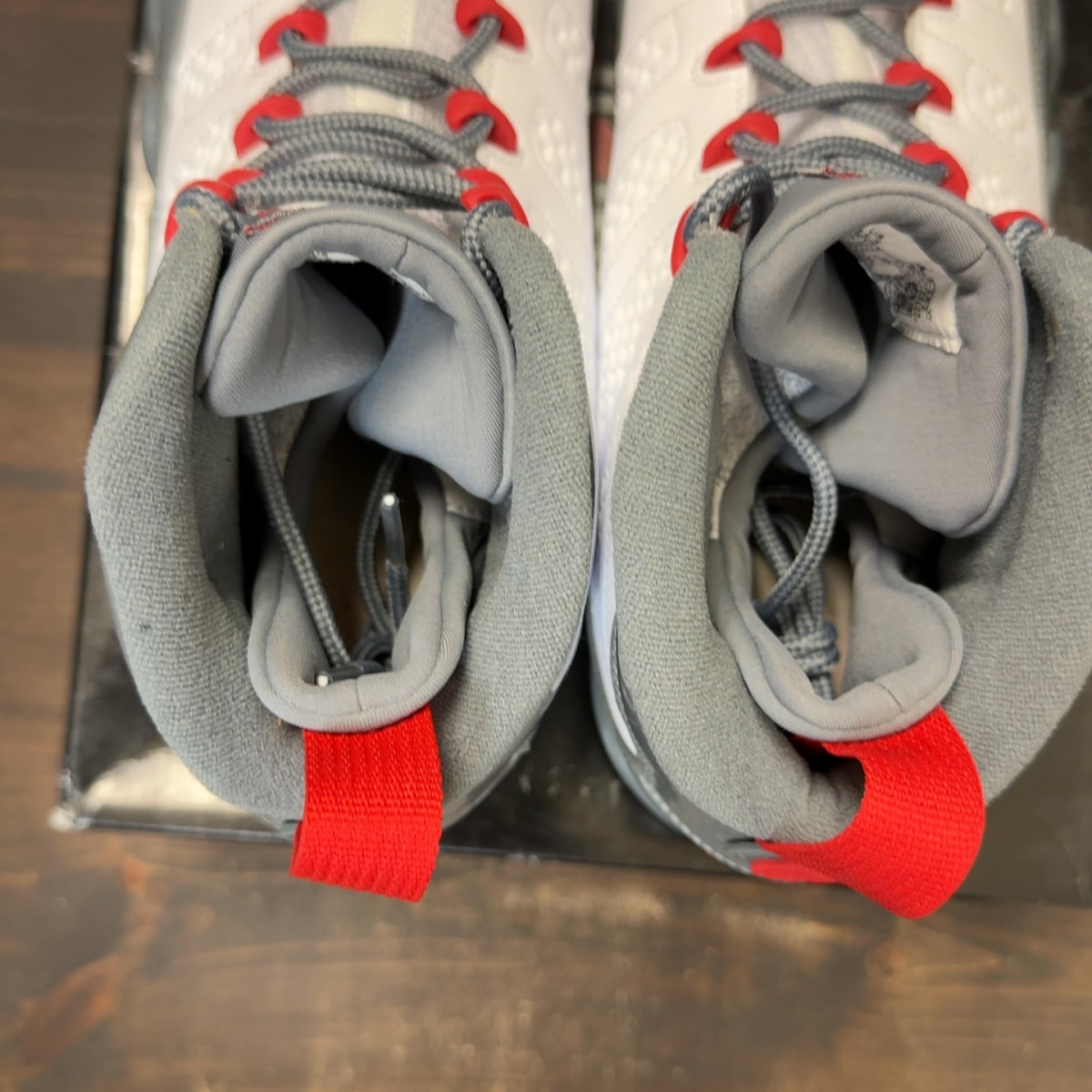 Jordan 9 Retro Fire Red - Image 6