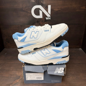 New Balance 550 UNC White University Blue - Image 1