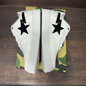 A Bathing Ape Bape Sta #2 White Patent - Image 4