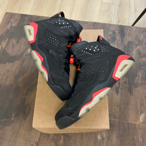 Jordan 6 Retro Infrared Black (2014) Size 10 (Pre-Owned) - Image 1