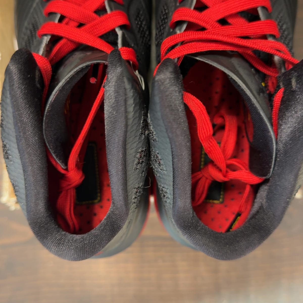 Nike LeBron 8 P.S. 'Black Red White' Size 8.5 (Pre-Owned) - aux