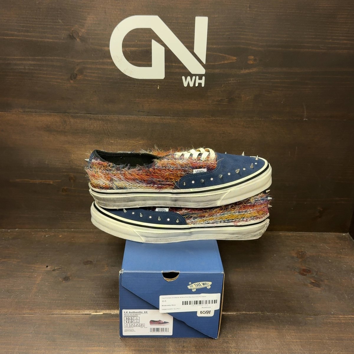 Vans Premium LX Authentic 44 Ibiza Pack Blue Size 10.5 (Pre-Owned) - front