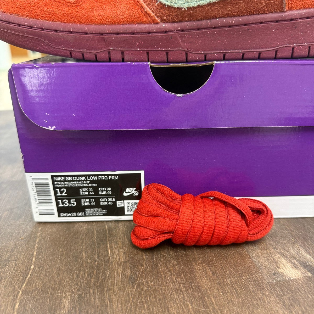 Nike SB Dunk Low Mystic Red Rosewood - Image 7