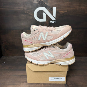 New Balance 990v4 Pink Ribbon (Faded Rose) Size 8 (Pre-Owned) - Image 1