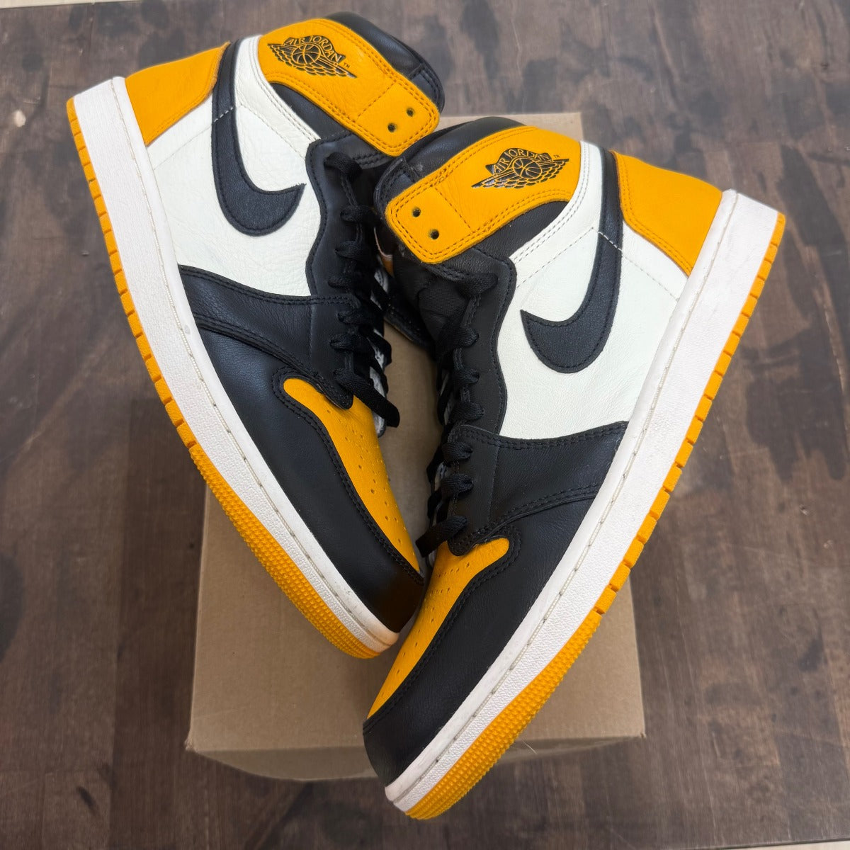 Jordan 1 Retro High OG Taxi Size 12 (Pre-Owned) - Image 1