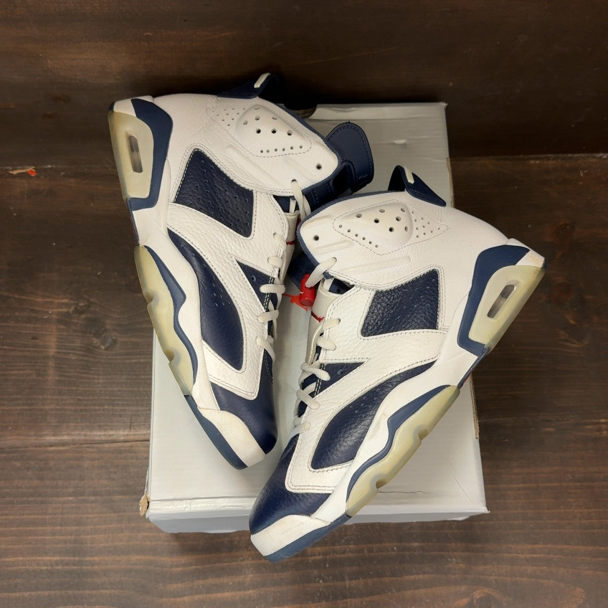 Jordan 6 Retro Olympic (2024) Size 10 (Pre-Owned) - back