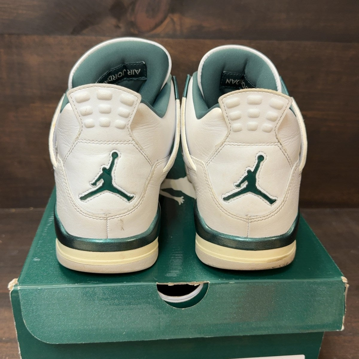Jordan 4 Retro Oxidized Green Size 10 (Pre-Owned) - aux