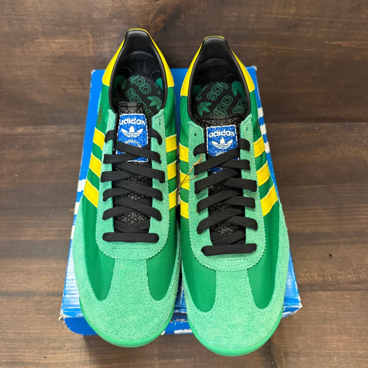 adidas SL 72 RS Green Yellow - Image 2