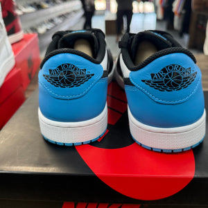 Jordan 1 Retro Low OG Black Dark Powder Blue - Image 4