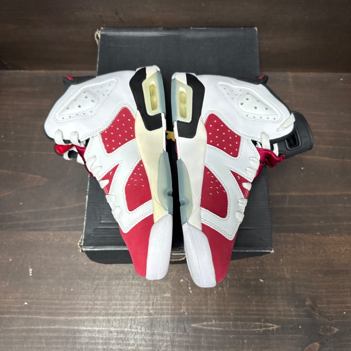 Jordan 6 Retro Carmine (2021) (GS) Size 5Y - side