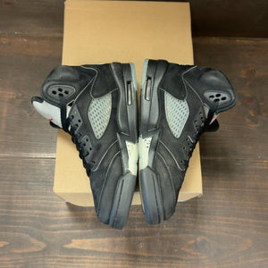 Jordan 5 Retro OG Black Metallic Reimagined (GS) Size 4.5Y (Pre-Owned) - aux