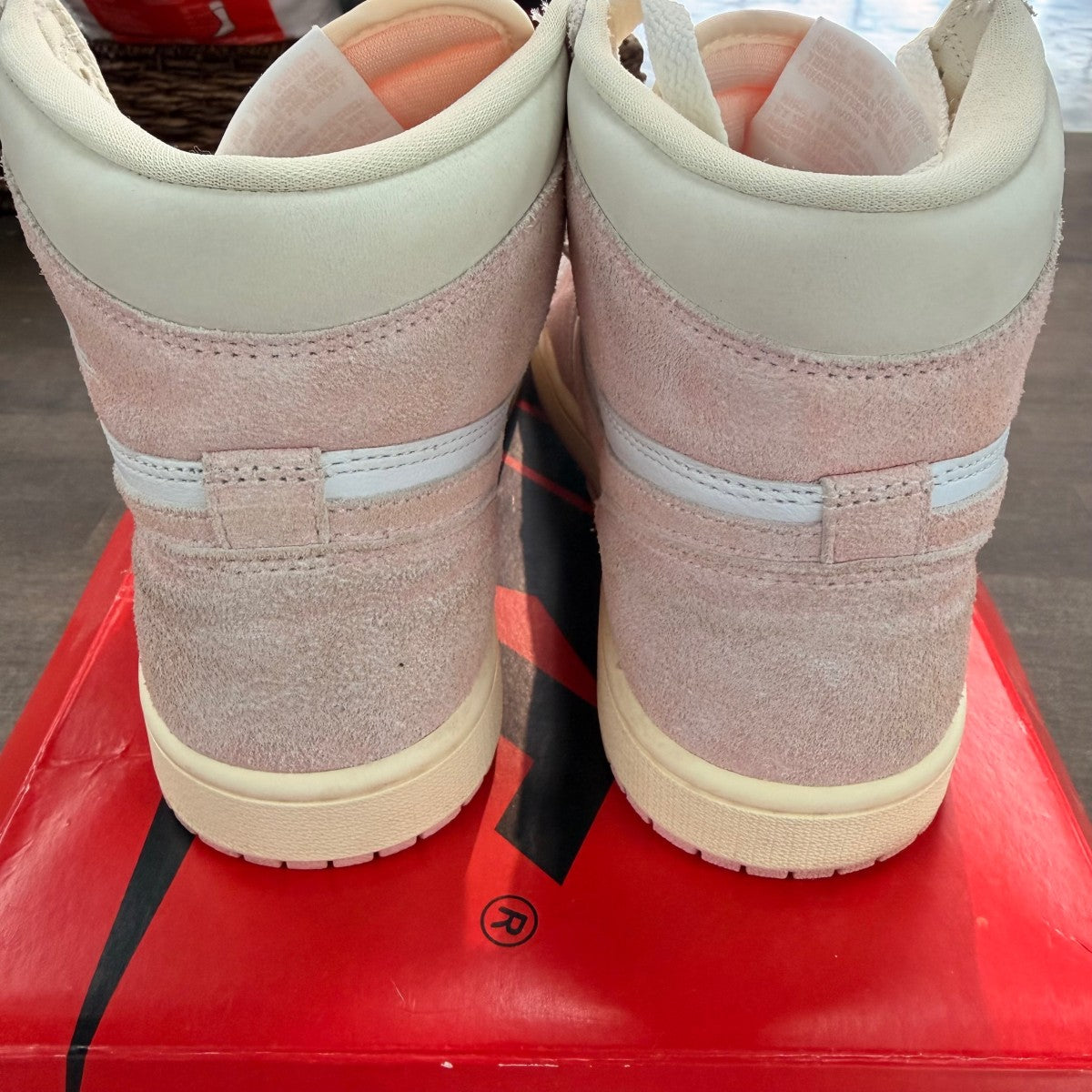Jordan 1 Retro High OG Washed Pink (Women's) - Image 4