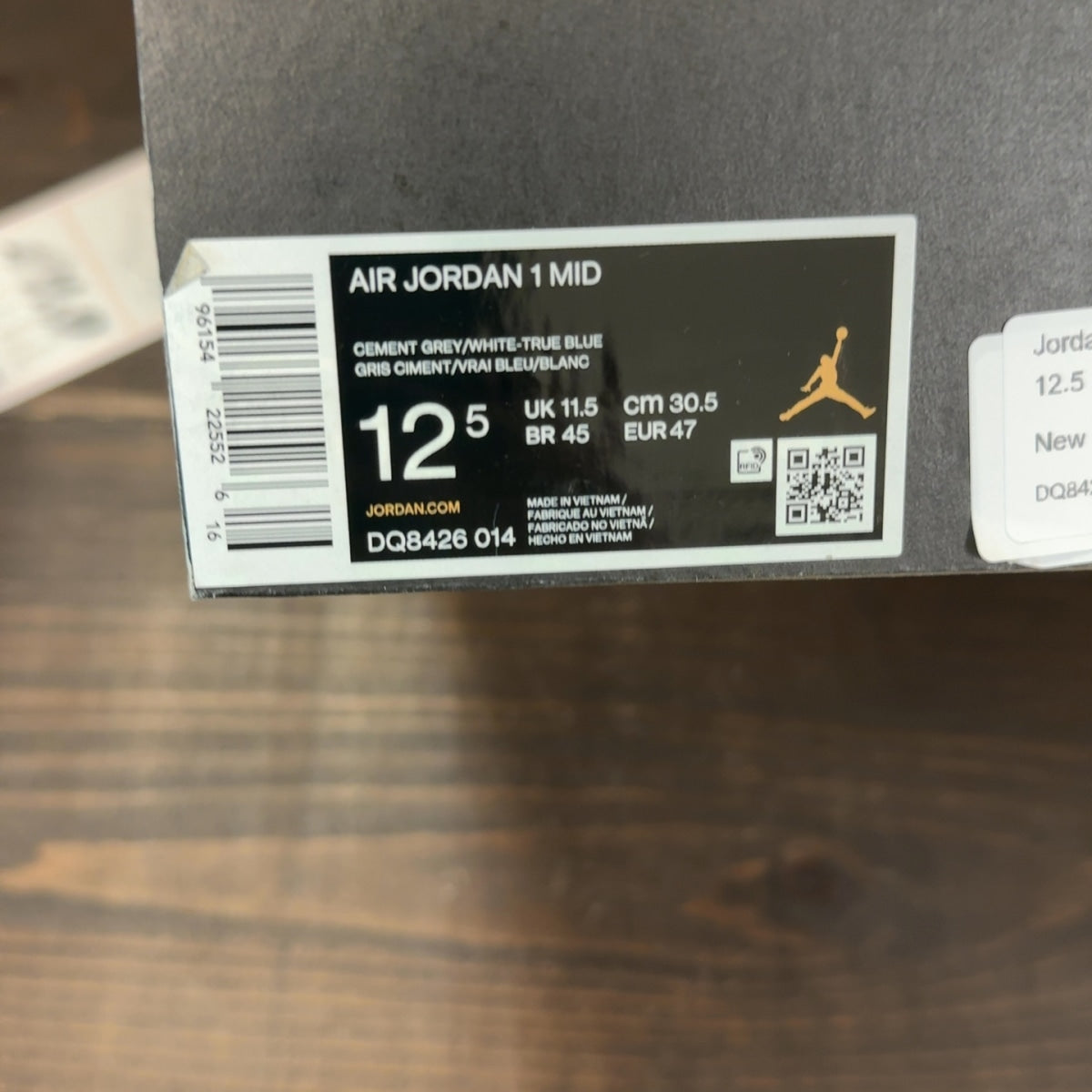Jordan 1 Mid True Blue - Image 9