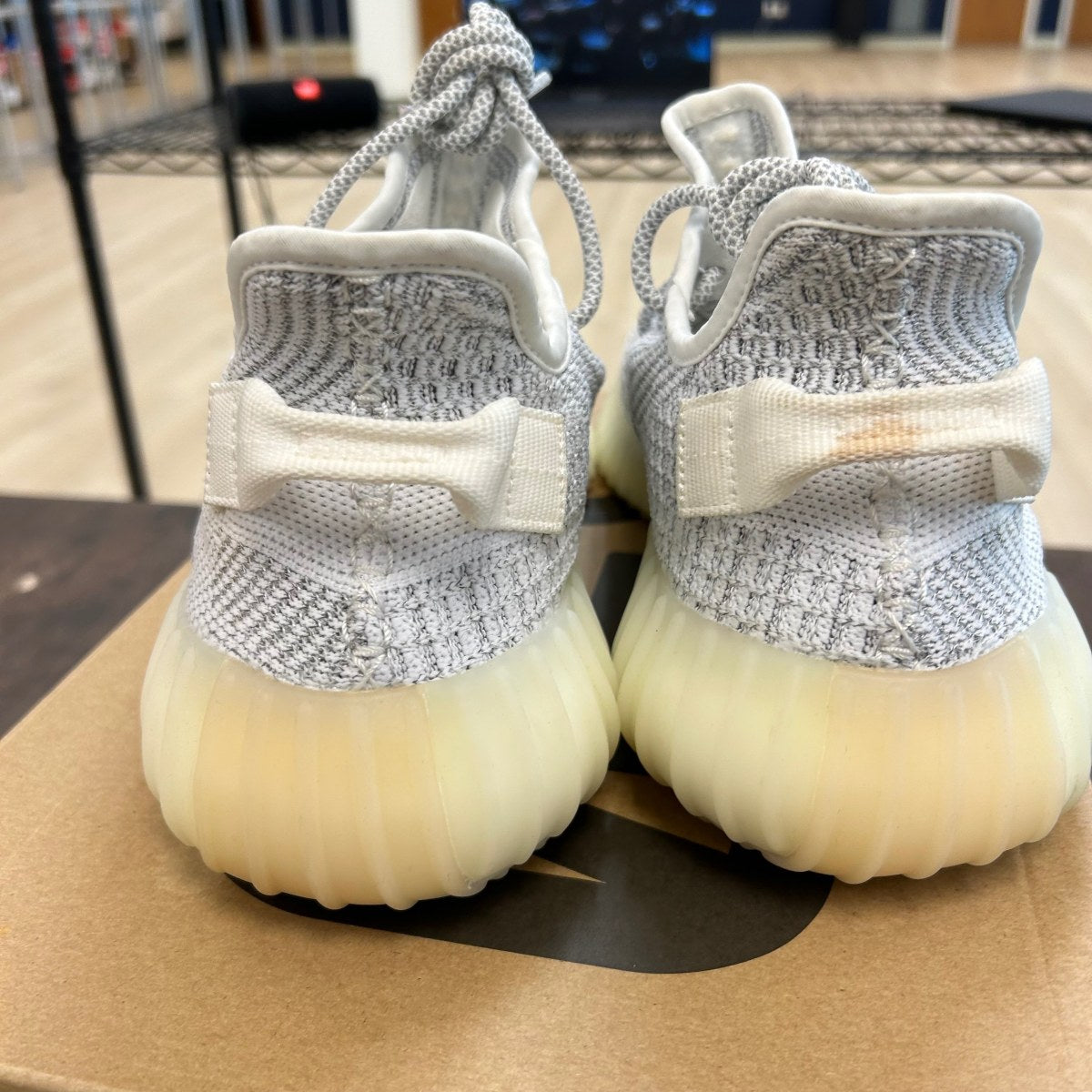 adidas Yeezy Boost 350 V2 Static (Non-Reflective) Size 10 (Pre-Owned) - Image 4
