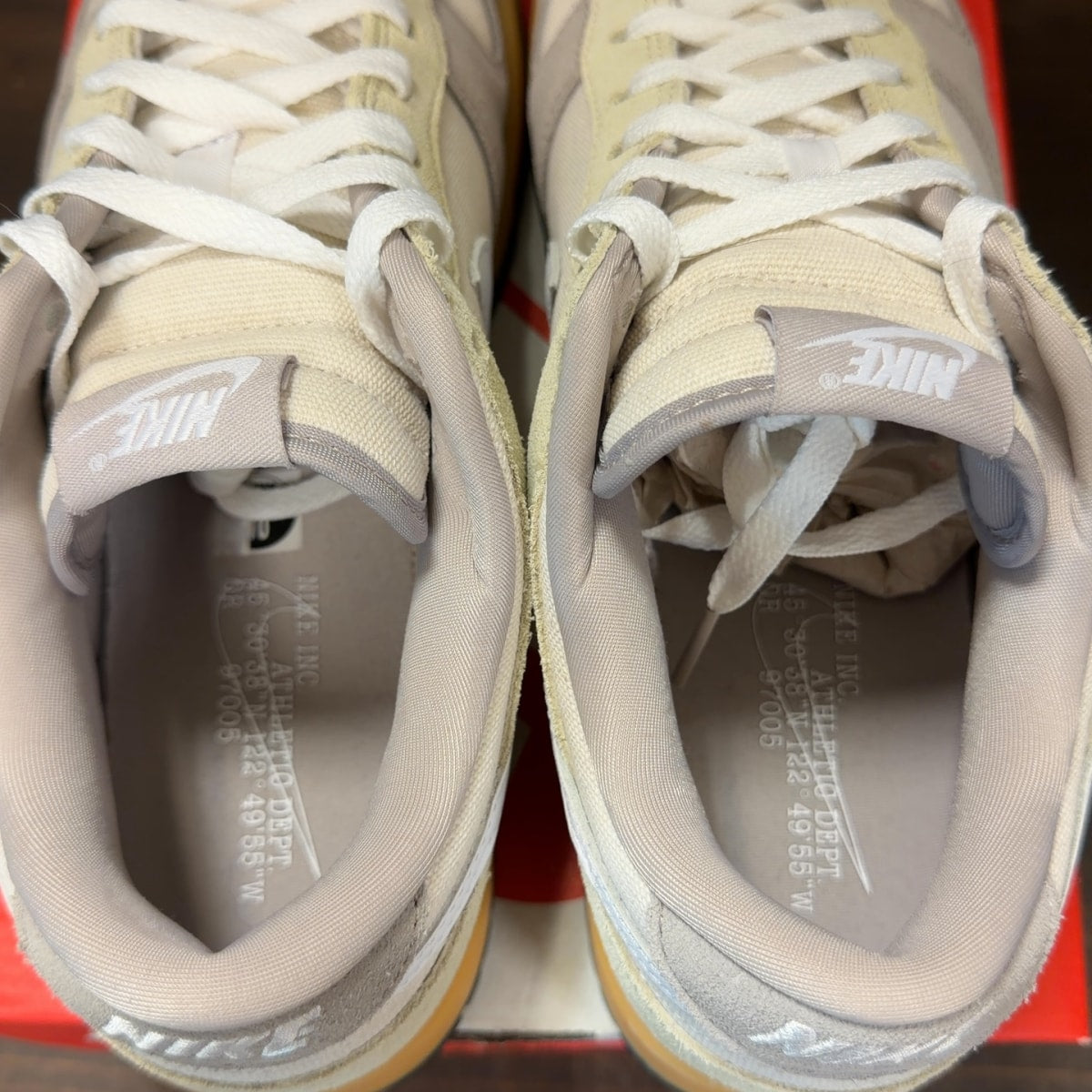 Nike Dunk Low Suede & Canvas Size 10 (Pre-Owned) - Image 6