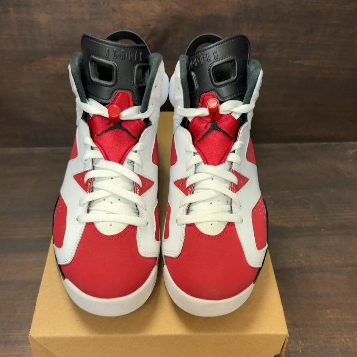 Jordan 6 Retro Carmine (2021) Size 10 (Pre-Owned) - Image 3
